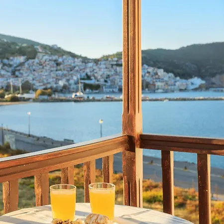 סקופלוס טאון Nikolaos Studios Apartments מראה חיצוני תמונה